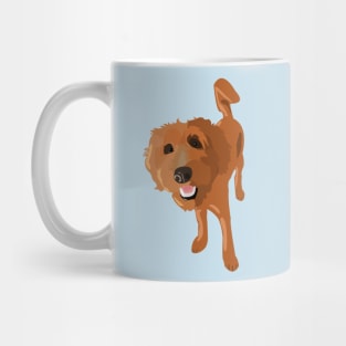 Patchwork Labradoodle Mug